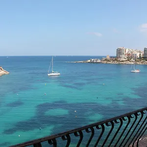 Apartment Spinola Bay Top Floor Seafront 3 Bedroom With Panoramic Sea Views - By Getawaysmalta